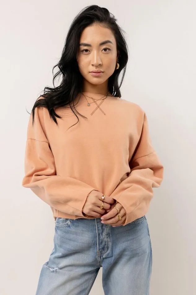 Bohme Sweaters Laurent Cropped Sweater 8211 FINAL SALE Cream 8211 Women Bohme Sweaters Laurent Cropped Sweater 8211 FINAL SALE Cream 8211 Women
