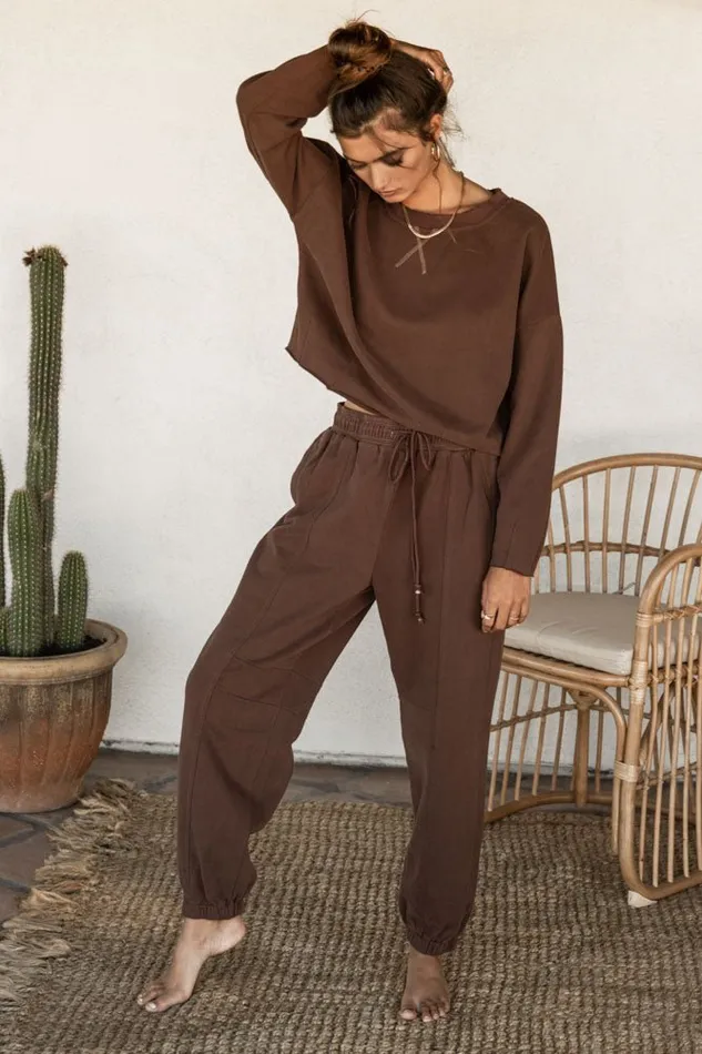 Bohme Sweaters Laurent Cropped Sweater 8211 FINAL SALE Cream 8211 Women Bohme Sweaters Laurent Cropped Sweater 8211 FINAL SALE Cream 8211 Women