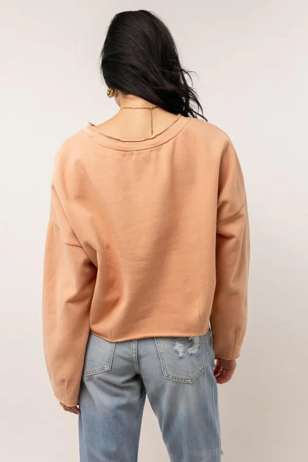 Bohme Sweaters Laurent Cropped Sweater 8211 FINAL SALE Cream 8211 Women Bohme Sweaters Laurent Cropped Sweater 8211 FINAL SALE Cream 8211 Women