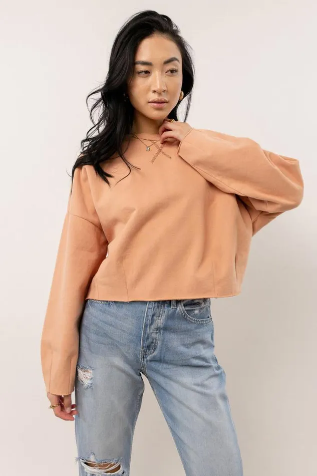 Bohme Sweaters Laurent Cropped Sweater 8211 FINAL SALE Cream 8211 Women Bohme Sweaters Laurent Cropped Sweater 8211 FINAL SALE Cream 8211 Women