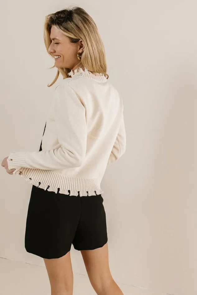 Bohme Sweaters Scooby Knitted Sweater Cream 8211 Women Bohme Sweaters Scooby Knitted Sweater Cream 8211 Women