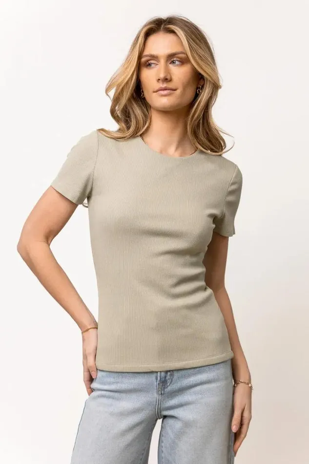 Bohme Tees and Tanks Rickie Top In Sage 8211 FINAL SALE Sage 8211 Women Bohme Tees and Tanks Rickie Top In Sage 8211 FINAL SALE Sage 8211 Women