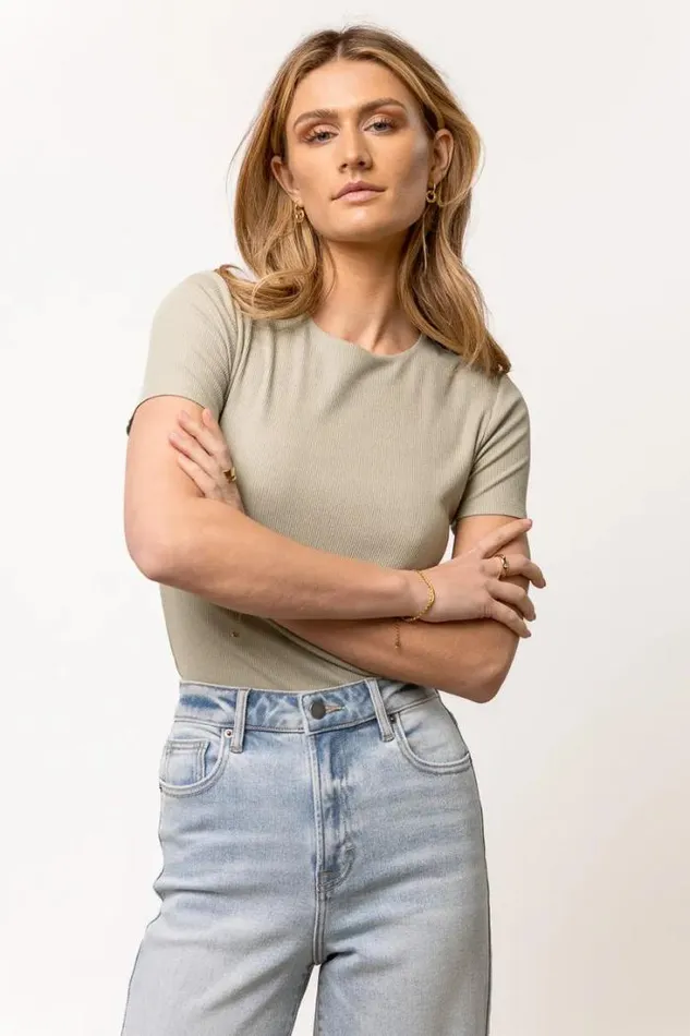 Bohme Tees and Tanks Rickie Top In Sage 8211 FINAL SALE Sage 8211 Women Bohme Tees and Tanks Rickie Top In Sage 8211 FINAL SALE Sage 8211 Women