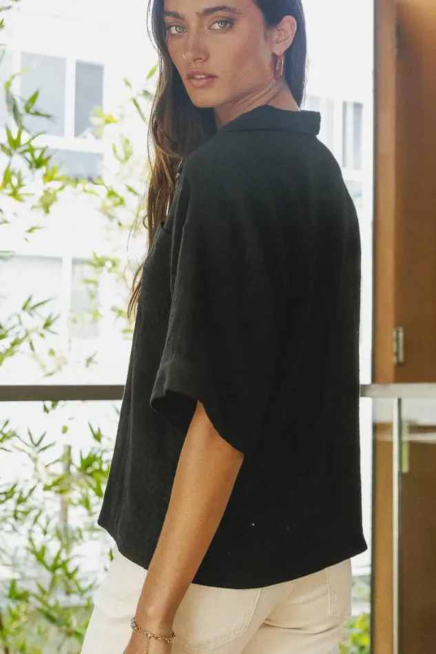 Bohme Tops Alyssa Top In Black Black 8211 Women Bohme Tops Alyssa Top In Black Black 8211 Women