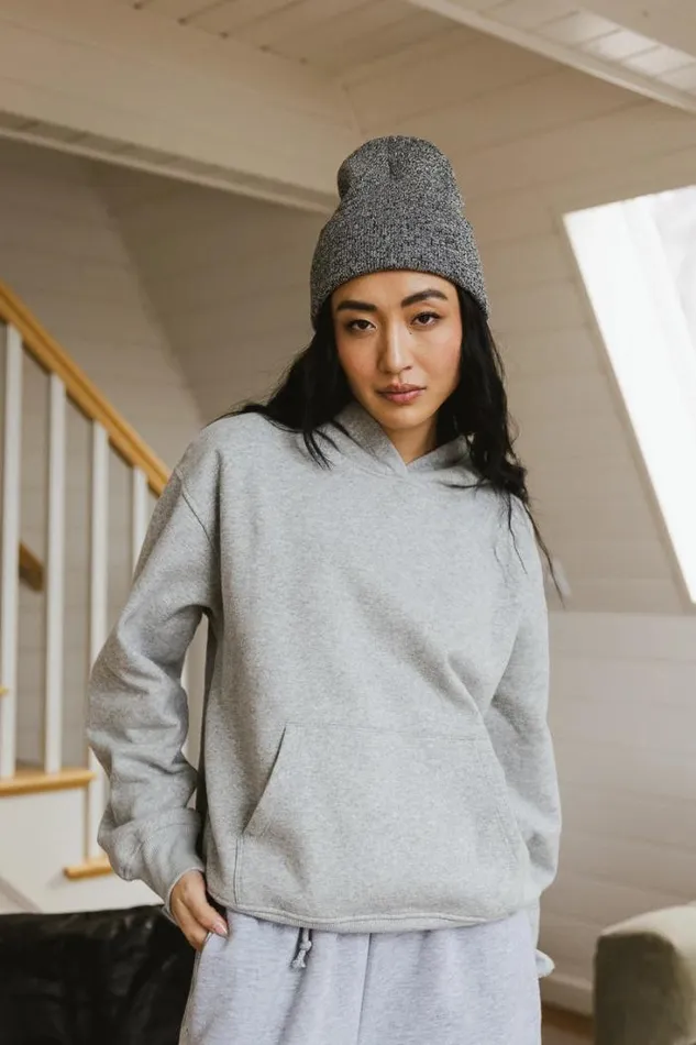 Bohme Tops Anahi Hoodie In Grey Grey 8211 Women