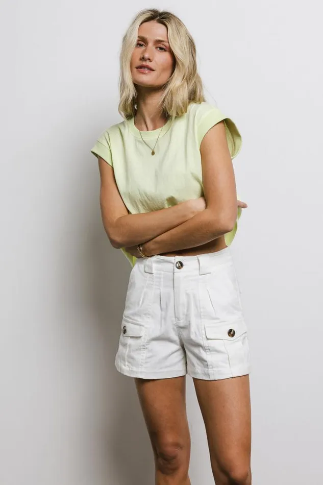 Bohme Tops Arlo Top In Lime Lime 8211 Women Bohme Tops Arlo Top In Lime Lime 8211 Women