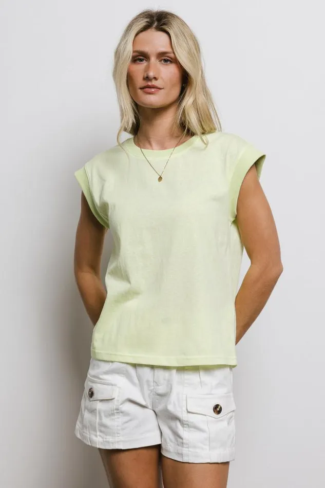 Bohme Tops Arlo Top In Lime Lime 8211 Women Bohme Tops Arlo Top In Lime Lime 8211 Women