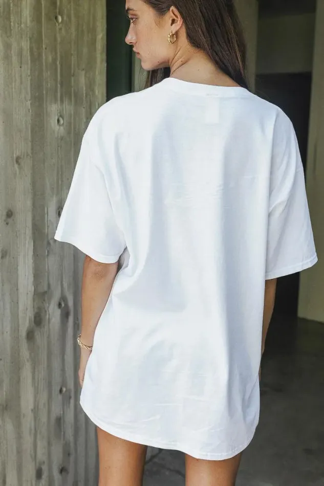 Bohme Tops Athletic Club Graphic Tee White 8211 Women Bohme Tops Athletic Club Graphic Tee White 8211 Women