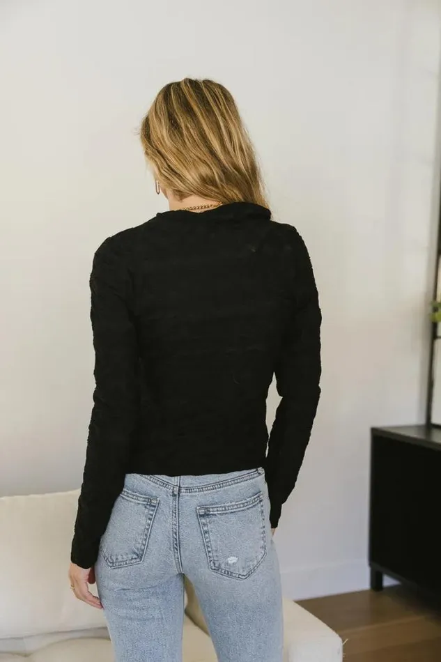 Bohme Tops Darra Textured Top In Black Black 8211 Women Bohme Tops Darra Textured Top In Black Black 8211 Women