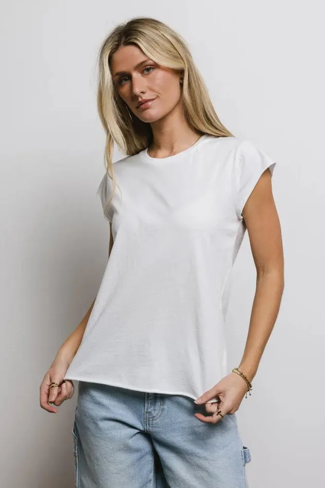 Bohme Tops Ember TShirt In Off White Off White 8211 Women