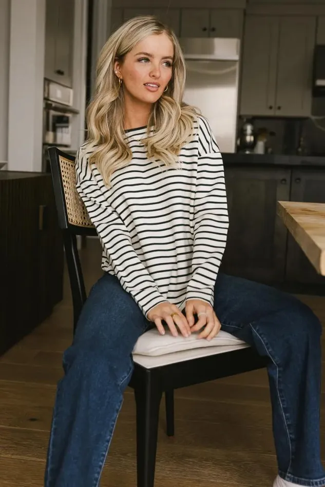 Bohme Tops Farah Striped Top In Green Green 8211 Women Bohme Tops Farah Striped Top In Green Green 8211 Women