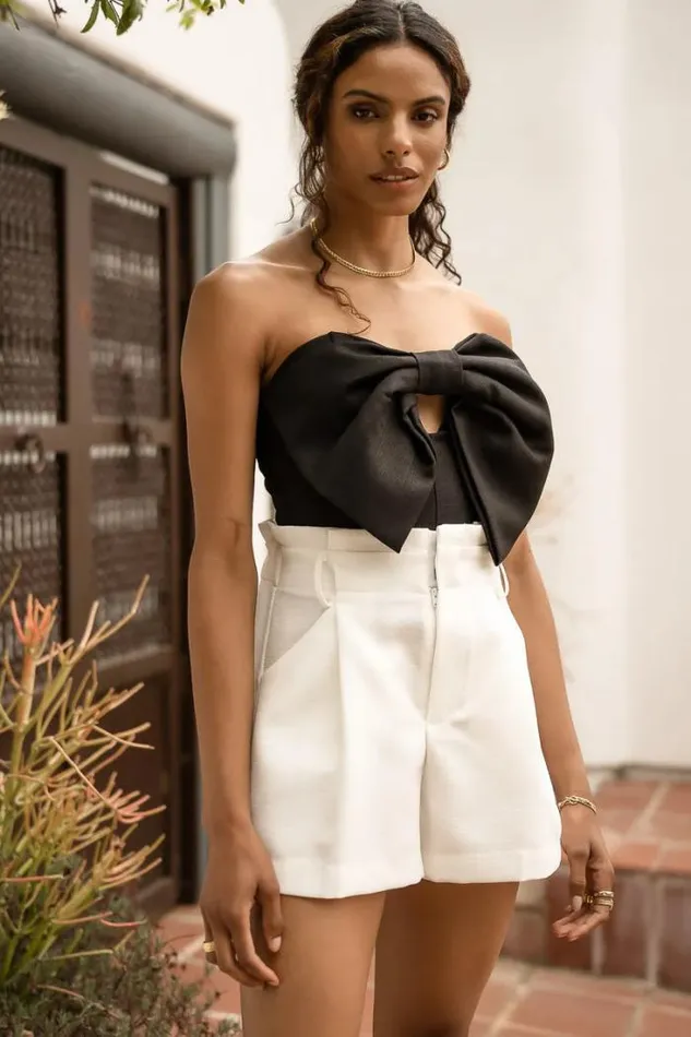 Bohme Tops Heidi Crop Top In Black 8211 FINAL SALE Black 8211 Women Bohme Tops Heidi Crop Top In Black 8211 FINAL SALE Black 8211 Women
