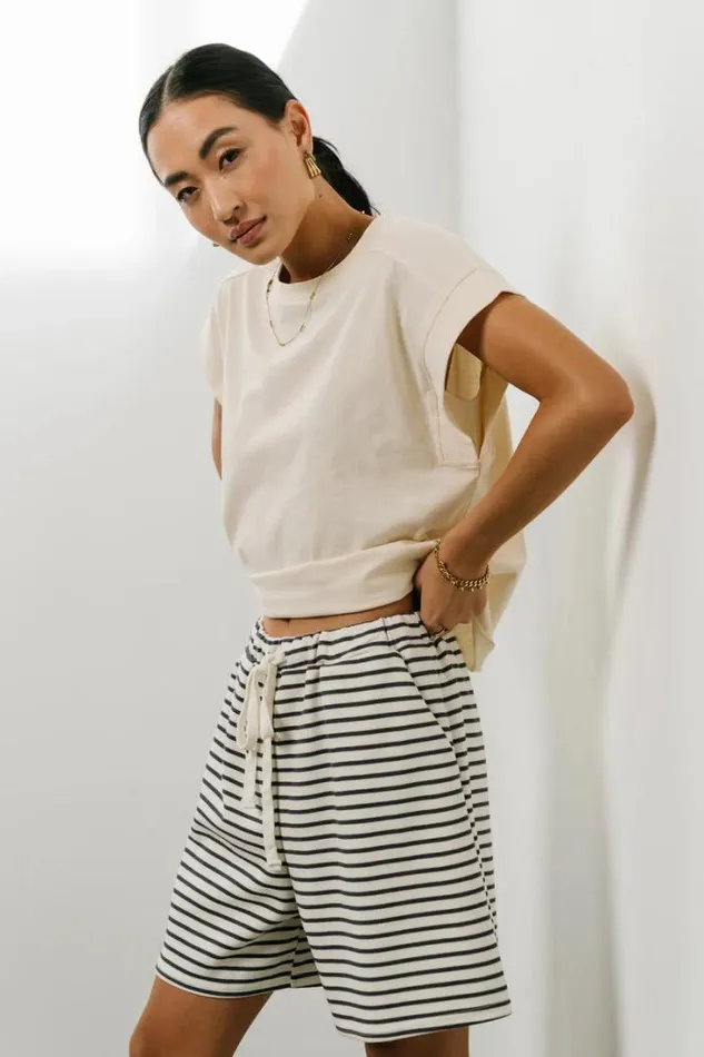 Bohme Tops Kaidence Muscle Tee In Ivory Ivory 8211 Women