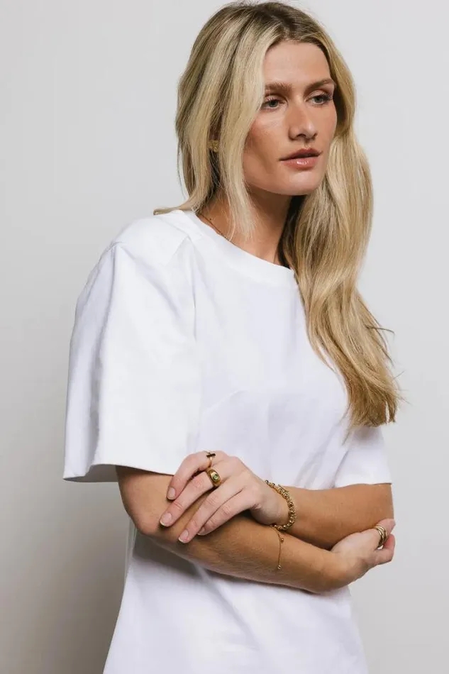 Bohme Tops Kyleigh TShirt In Off White Off White 8211 Women Bohme Tops Kyleigh TShirt In Off White Off White 8211 Women