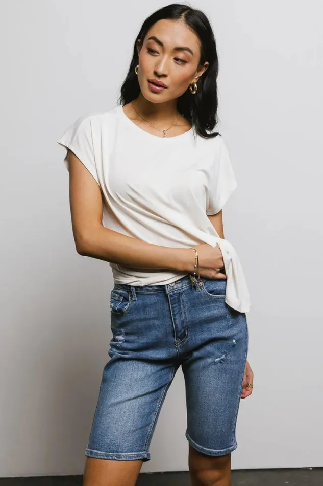 Bohme Tops Madison Top In Cream Cream 8211 Women