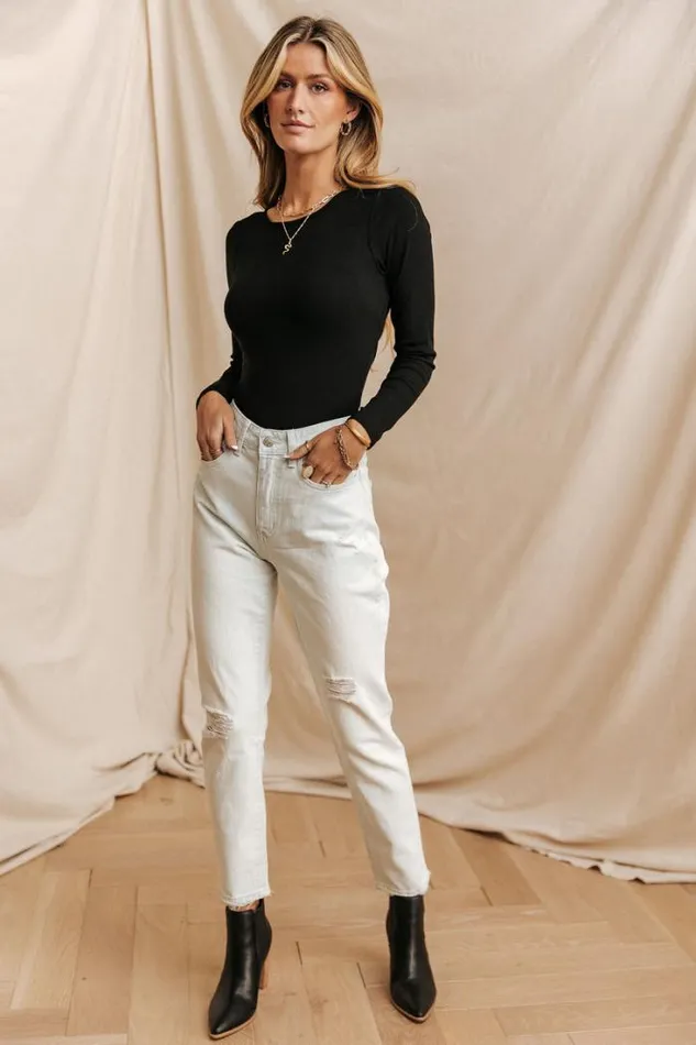 Bohme Tops Noelle Ribbed Bodysuit 8211 FINAL SALE Tan 8211 Women Bohme Tops Noelle Ribbed Bodysuit 8211 FINAL SALE Tan 8211 Women