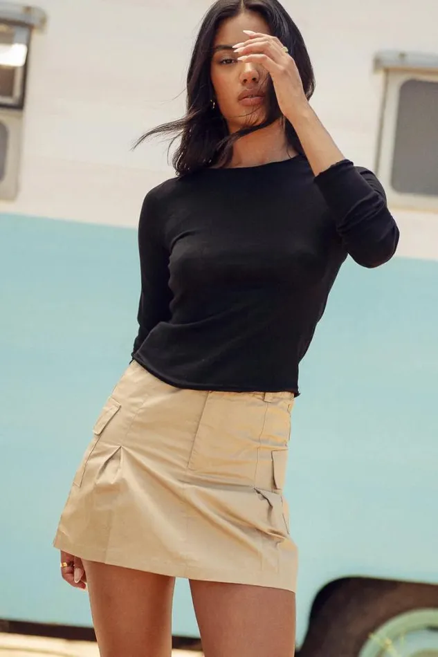 Bohme Tops Valerie Top In Black Black 8211 Women Bohme Tops Valerie Top In Black Black 8211 Women