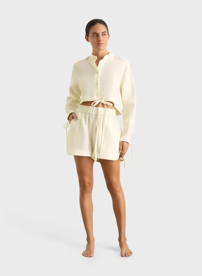 BONDI BORN Matching Separates Delphi Relaxed Short 8211 Porcelain 8211 Women