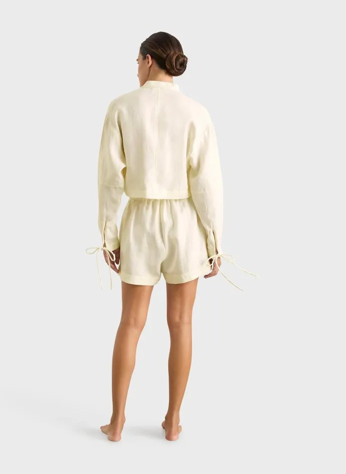 BONDI BORN Matching Separates Delphi Relaxed Short 8211 Porcelain 8211 Women
