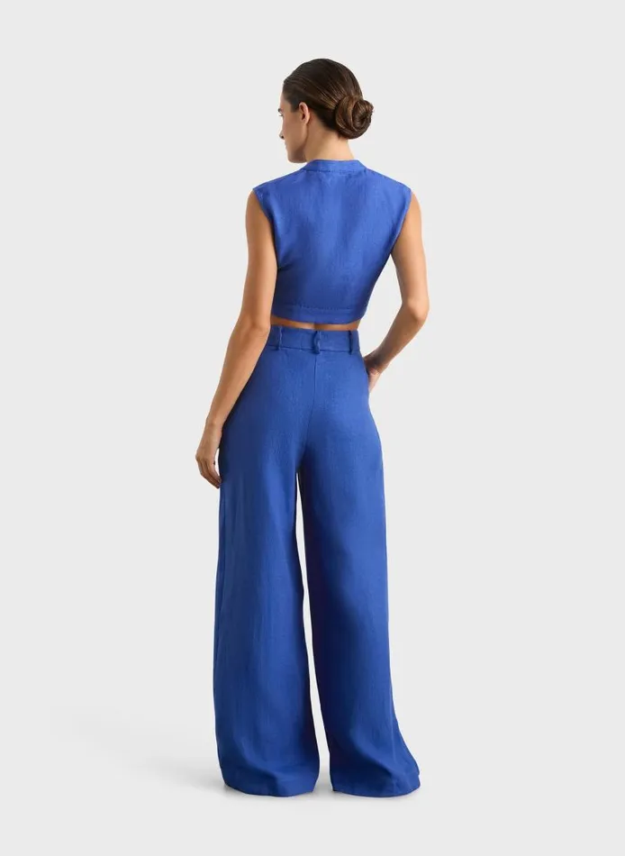 BONDI BORN Shirts and Tops Minorca Top 8211 Sapphire 8211 Women