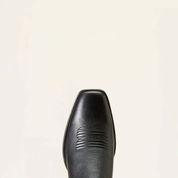 Booker Ultra Square Toe Western Boot Black Deertan Men Ariat Western Boots Booker Ultra Square Toe Western Boot Black Deertan Men Ariat Western Boots
