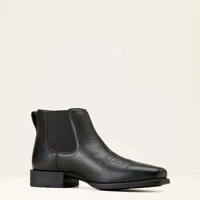 Booker Ultra Square Toe Western Boot Black Deertan Men Ariat Western Boots Booker Ultra Square Toe Western Boot Black Deertan Men Ariat Western Boots