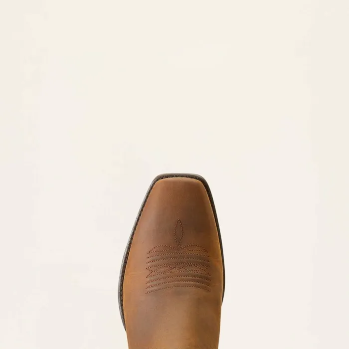 Booker Ultra Square Toe Western Boot Oily Distressed Tan Men Ariat Western Boots Booker Ultra Square Toe Western Boot Oily Distressed Tan Men Ariat Western Boots