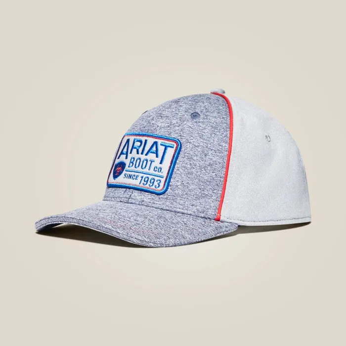 Boot Co Patch Cap Grey Men Ariat Hats and Caps