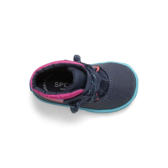 Boots Kids Sperry Little Kid039s Icestorm Crib Boot Navy Multi