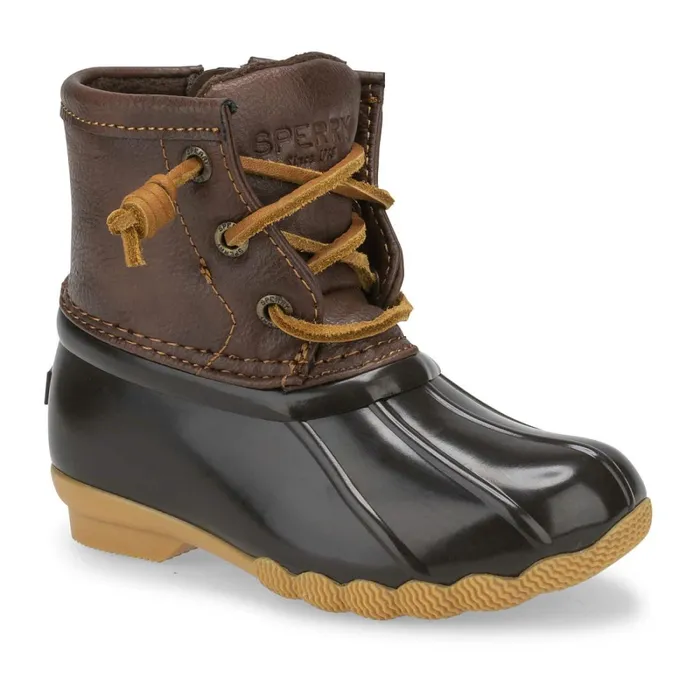 Boots Kids Sperry Little Kid039s Saltwater Duck Boot Brown Boots Kids Sperry Little Kid039s Saltwater Duck Boot Brown