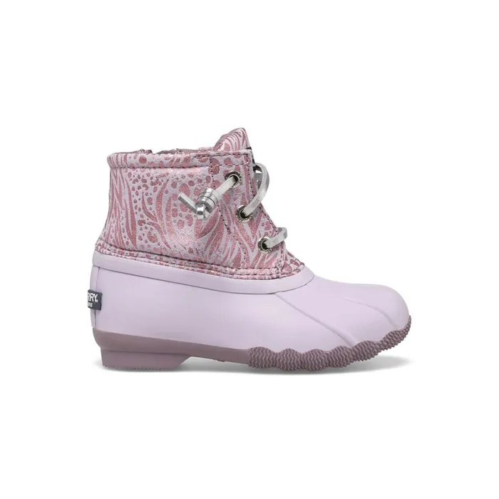 Boots Kids Sperry Little Kid039s Saltwater Junior Duck Boot Elderberry