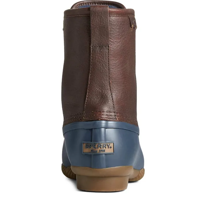 Boots Men Sperry Saltwater Duck Boot Brownnavy
