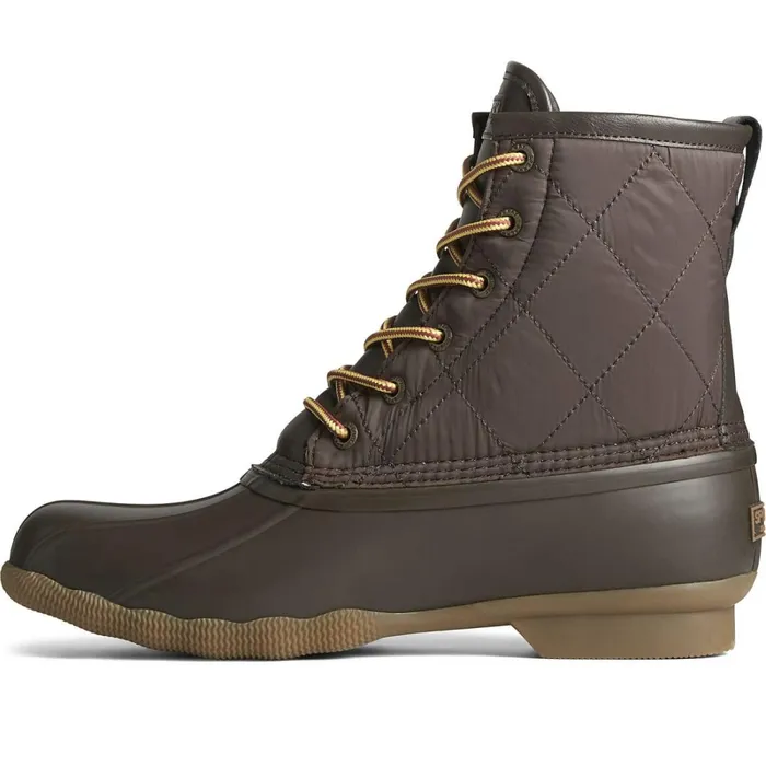 Boots Men Sperry Saltwater Nylon Duck Boot Brown Boots Men Sperry Saltwater Nylon Duck Boot Brown