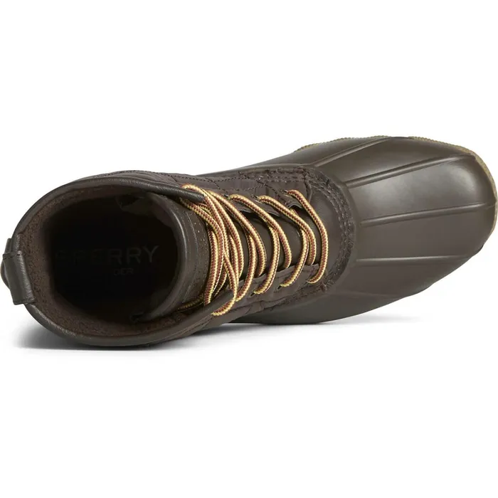 Boots Men Sperry Saltwater Nylon Duck Boot Brown Boots Men Sperry Saltwater Nylon Duck Boot Brown
