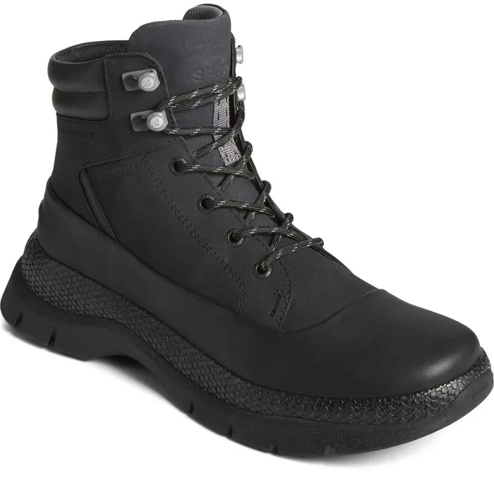 Boots Men Sperry Whitecap Hiker Boot Black Boots Men Sperry Whitecap Hiker Boot Black