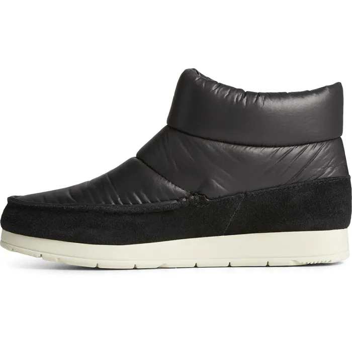 Boots Women Sperry MocSider Nylon Bootie Black Boots Women Sperry MocSider Nylon Bootie Black