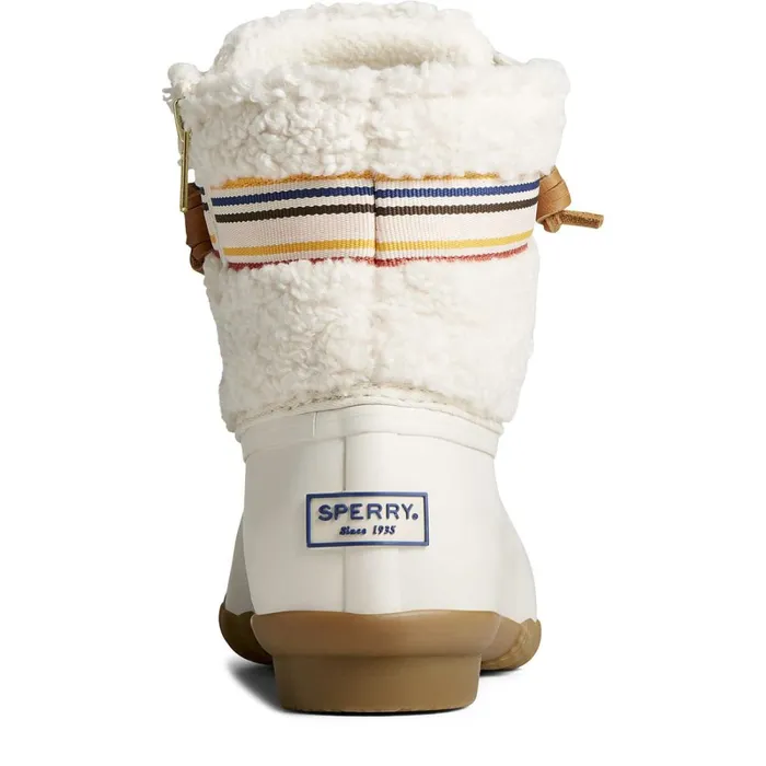 Boots Women Sperry Saltwater Rainbow Sherpa Duck Boot Ivory Boots Women Sperry Saltwater Rainbow Sherpa Duck Boot Ivory