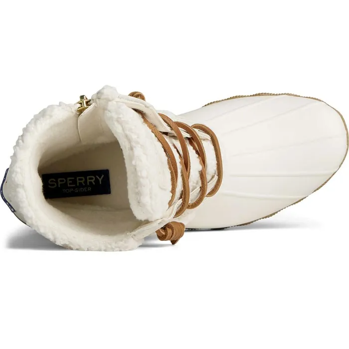 Boots Women Sperry Saltwater Rainbow Sherpa Duck Boot Ivory Boots Women Sperry Saltwater Rainbow Sherpa Duck Boot Ivory