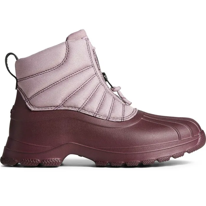 Boots Women Sperry SeaCycled Duck Float Zip Up Boot Lavender