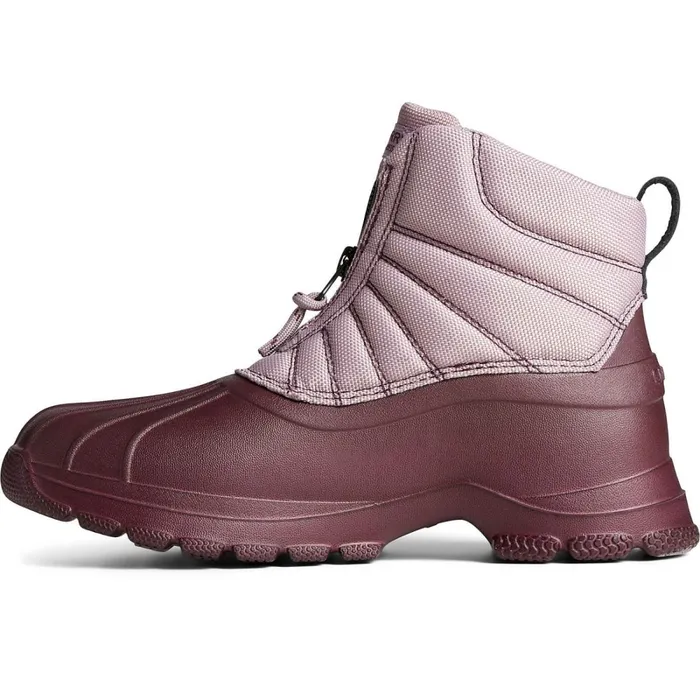 Boots Women Sperry SeaCycled Duck Float Zip Up Boot Lavender