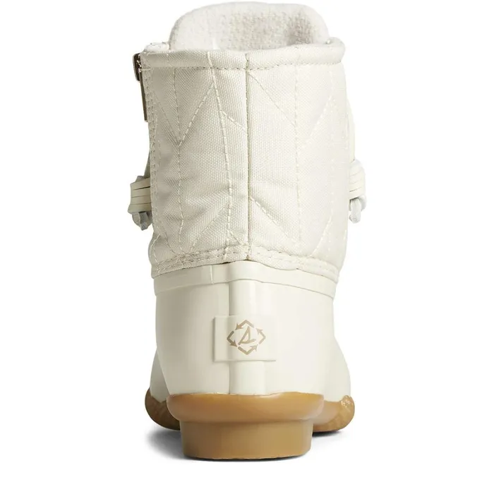 Boots Women Sperry SeaCycled Saltwater Nylon Duck Boot Ivory Boots Women Sperry SeaCycled Saltwater Nylon Duck Boot Ivory