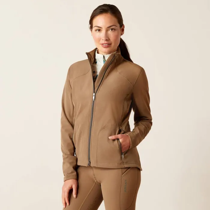 Boreas Full Zip Jacket Canteen Women Ariat Jackets and Vests
