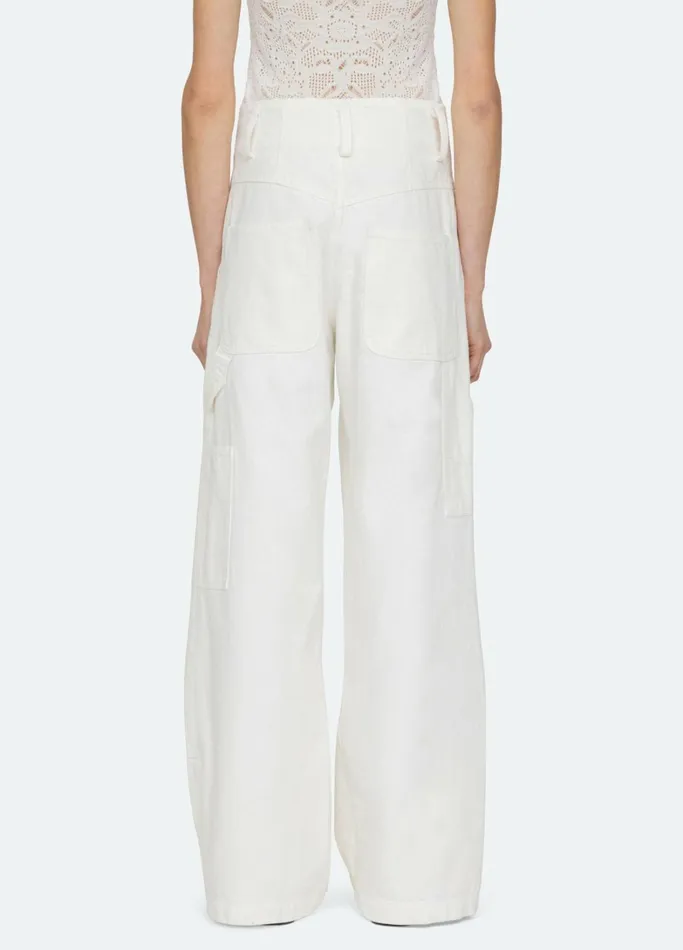 Bottoms Women Sea New York Jamie Pants White