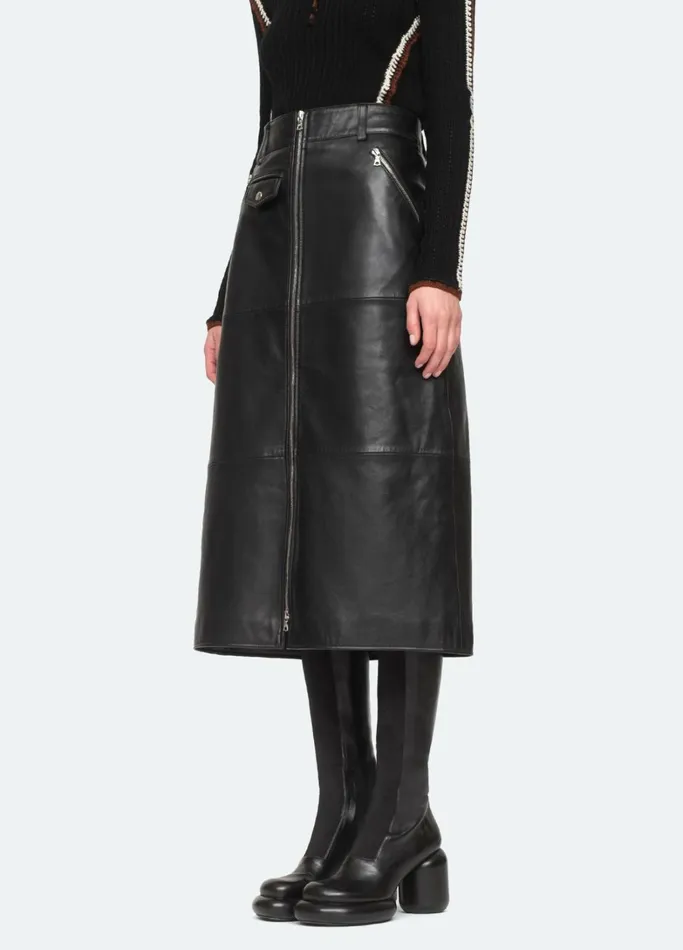 Bottoms Women Sea New York Lilia Skirt Black