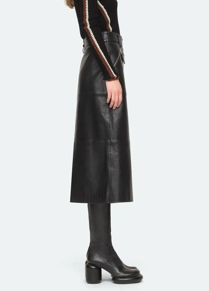 Bottoms Women Sea New York Lilia Skirt Black