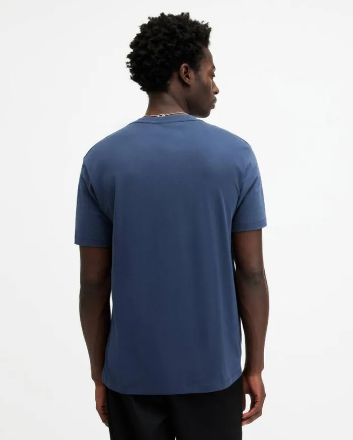 Brace Brushed Cotton TShirts 3 Pack Opt Whtblueblue Men AllSaints TShirts