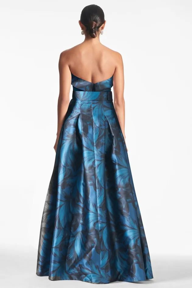 Brielle Gown 8211 Tonal Petal Women Sachin and Babi Evening