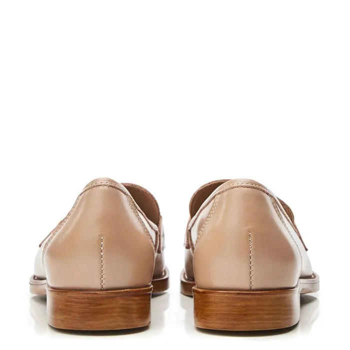 Brogues And Loafers Women Moda In Pelle Elsbeth Cameo Leather