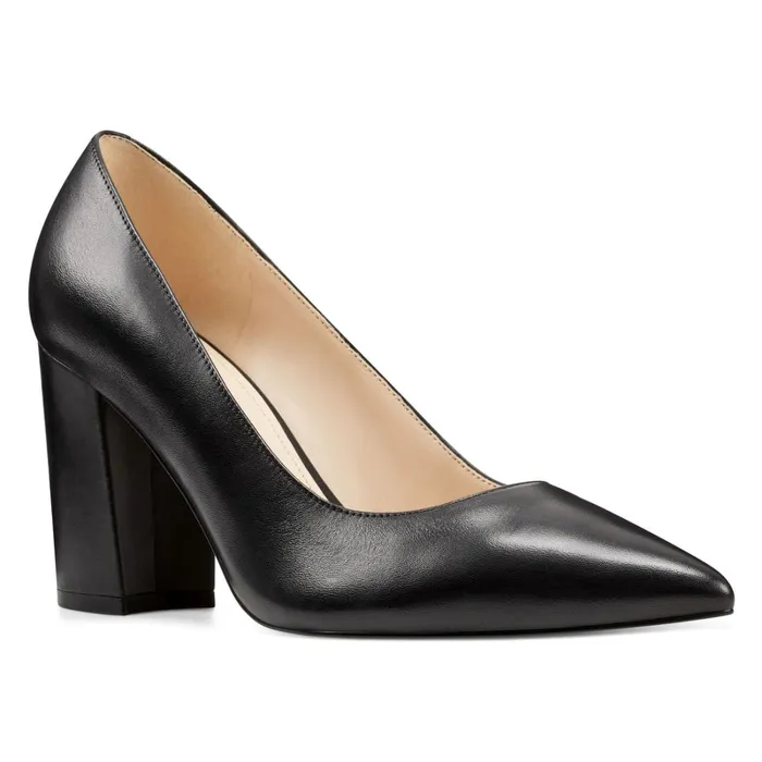 Cara Dress Pumps Black Leather Women Nine West Pumps Cara Dress Pumps Black Leather Women Nine West Pumps