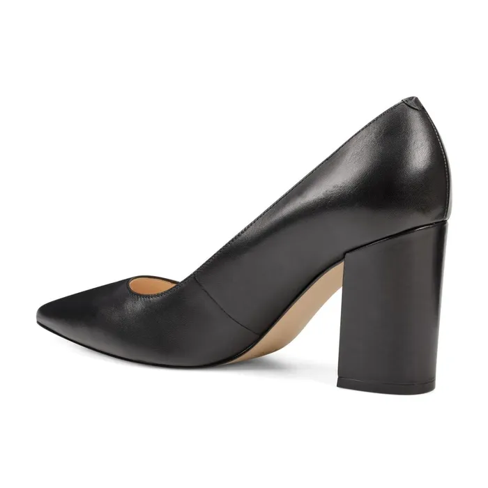 Cara Dress Pumps Black Leather Women Nine West Pumps Cara Dress Pumps Black Leather Women Nine West Pumps